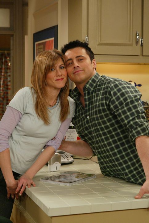 Freunde fürs Leben: Rachel (Jennifer Aniston, l.) und Joey (Matt LeBlanc, r.) ... - Bildquelle: 2003 Warner Brothers International Television