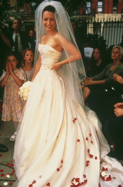 Eine bezaubernde Braut: Charlottes (Kristin Davis) großer Tag ist gekommen, von dem sie ihr Leben lang geträumt hat. - Bildquelle: Paramount Pictures
