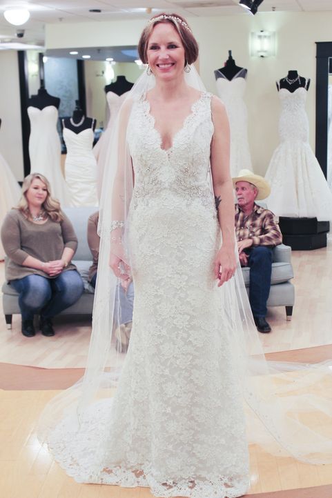 Schon ihr Antrag war etwas ganz besonders, doch auch ihr Brautkleid-Kauf wird für Kristin zum Erlebnis ... - Bildquelle: TLC & Discovery Communications