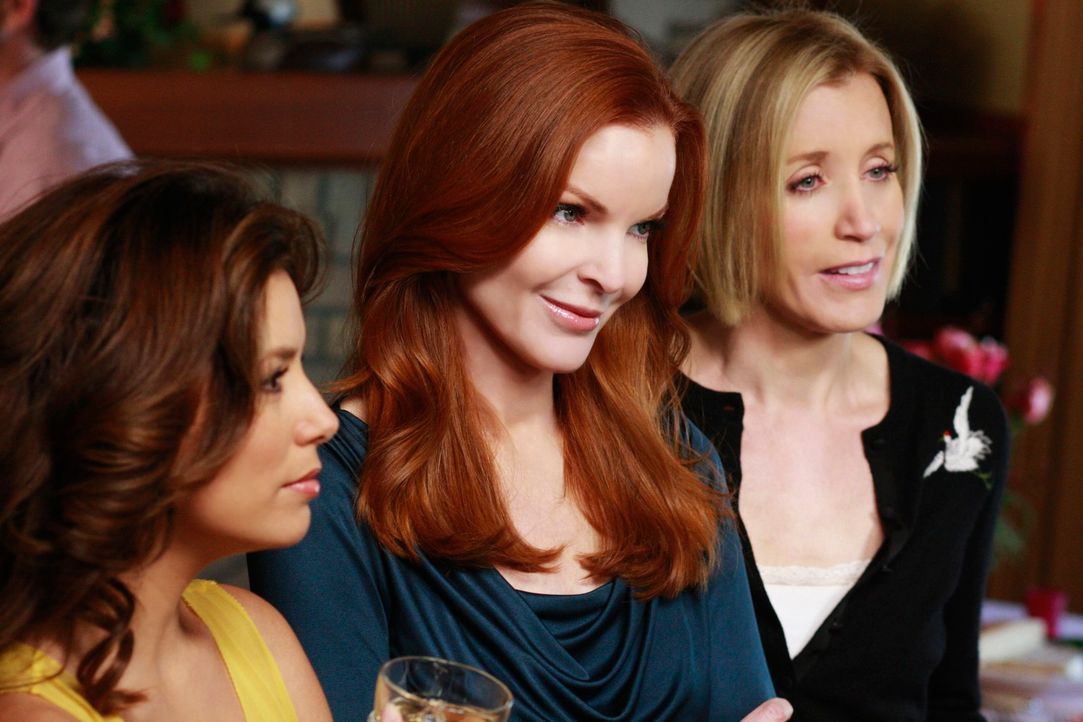 Haben so mache Probleme: Gabrielle (Eva Longoria, l.), Bree (Marcia Cross, M.) und Lynette (Felicity Huffman, r.) ... - Bildquelle: ABC Studios