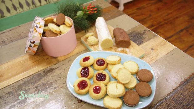 Dreierlei Weihnachtsplätzchen