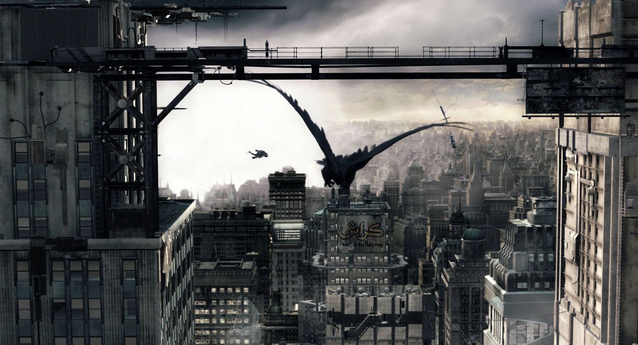 New York im Jahr 2095 - und überall schwirren dubiose Götter herum ... - Bildquelle: TF1 Films Productions
