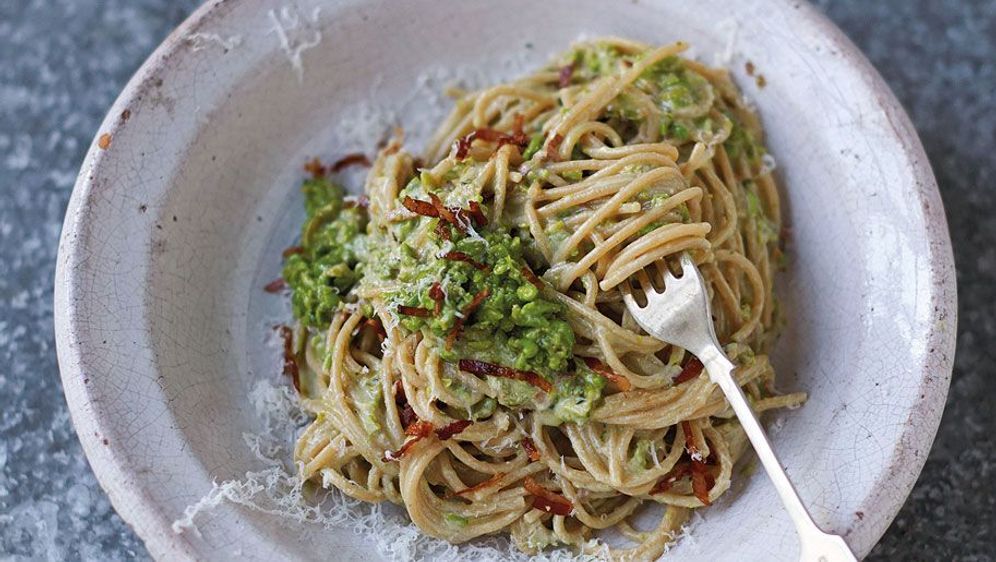 Schlanke Carbonara Rezept Von Jamie Oliver