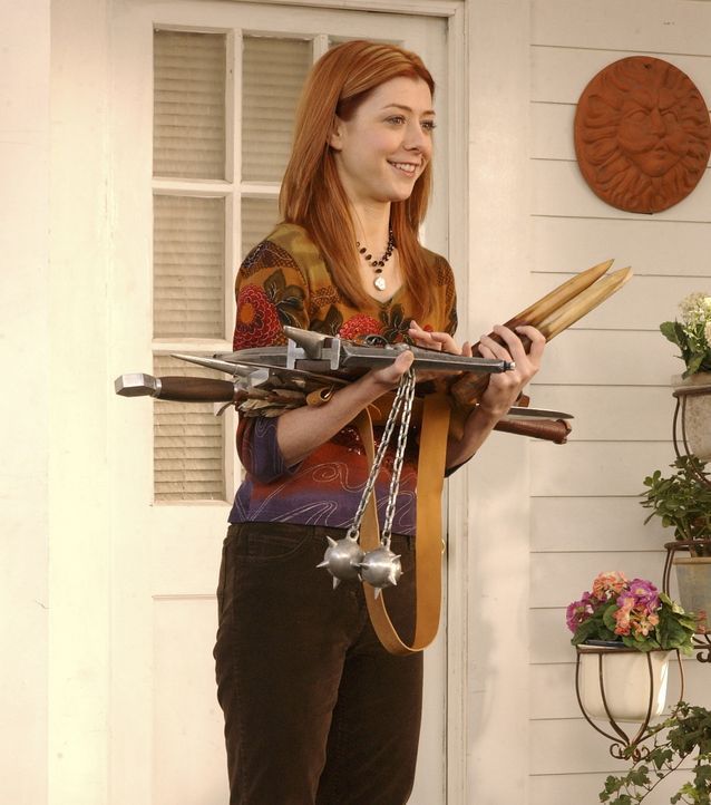 Um Buffy zur Rückkehr zu verhelfen, muss Willow (Alyson Hannigan) einen Zauber anwenden, der jedoch nicht ganz ungefährlich ist ... - Bildquelle: TM +   Twentieth Century Fox Film Corporation. All Rights Reserved.