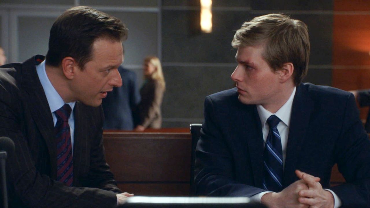 Noch setzt Will (Josh Charles, l.) alles daran, die Unschuld des Angeklagten Jeffrey Grant (Hunter Parrish, r.) zu beweisen. Doch ist er wirklich un... - Bildquelle: 2014 CBS Broadcasting, Inc. All Rights Reserved