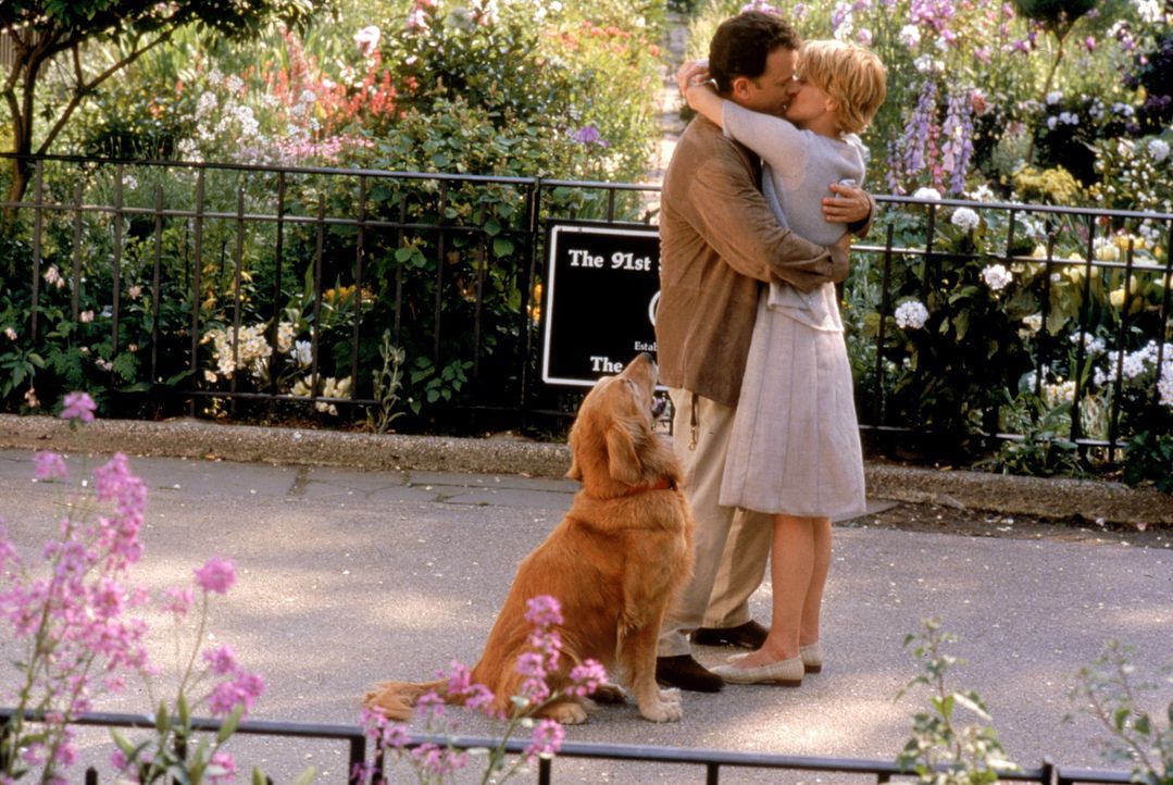 Ende gut, alles gut: Kathleen Kelly (Meg Ryan, l.) und Joe Fox (Tom Hanks, r.) ... - Bildquelle: © Warner Bros. Pictures