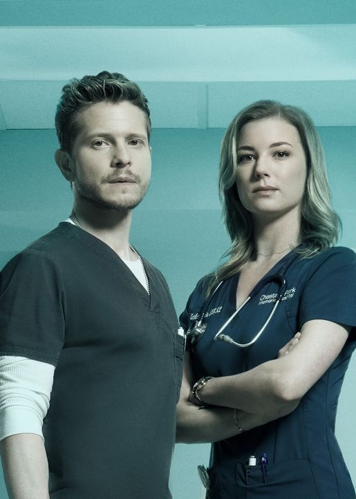 (3. Staffel) - Dr. Conrad Hawkins (Matt Czuchry, l.); Nicolette Nevin (Emily VanCamp, r.) - Bildquelle: 2019-2020 Twentieth Century Fox Film Corporation.  All rights reserved.