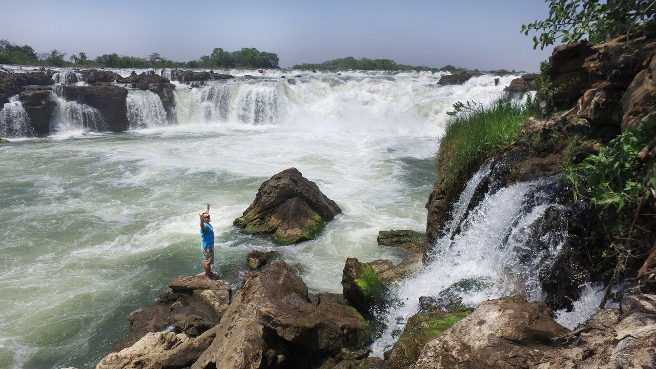 Die Ngonye Falls in Sioma Village, Zambia, sind definitiv einen Besuch wert ... - Bildquelle: 2016,The Travel Channel, L.L.C. All Rights Reserved: