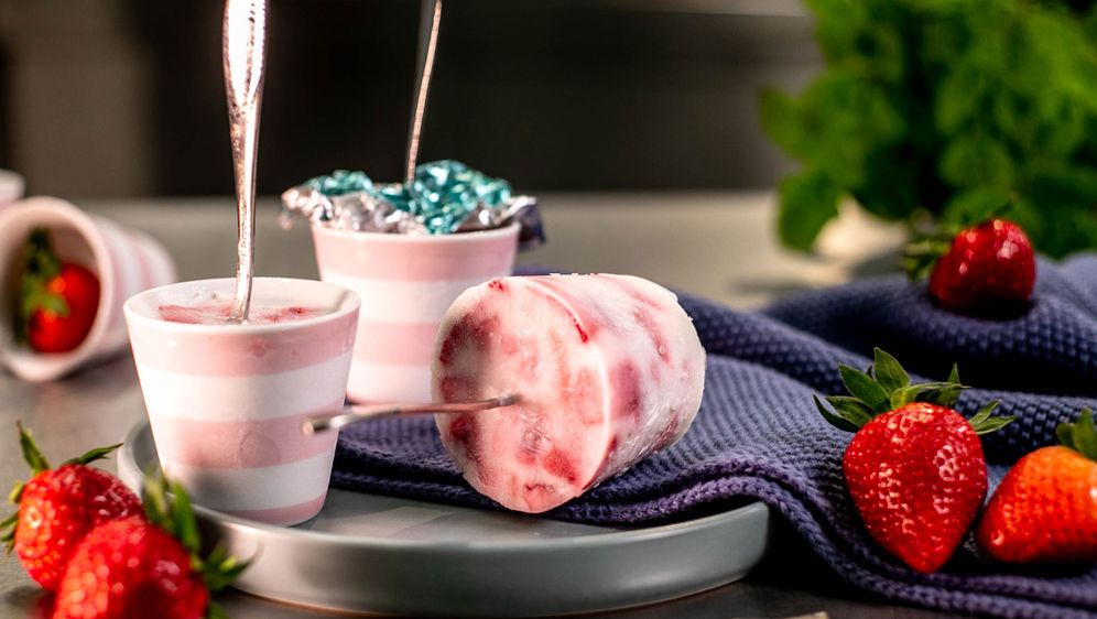 Erdbeer Joghurt Eis Rezept Aus Enie Backt