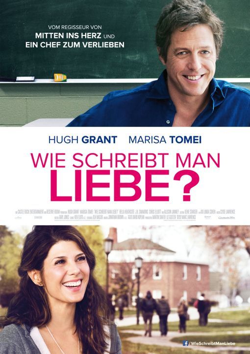 Wie schreibt man Liebe? - Plakatmotiv - Bildquelle: 2014 Constantin Film Verleih GmbH/Anne Joyce.