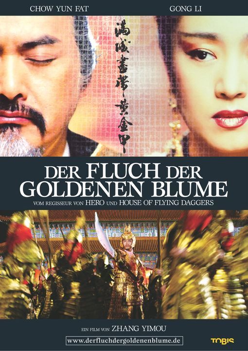 "Der Fluch der goldenen Blume" - Plakatmotiv - Bildquelle: TOBIS Film