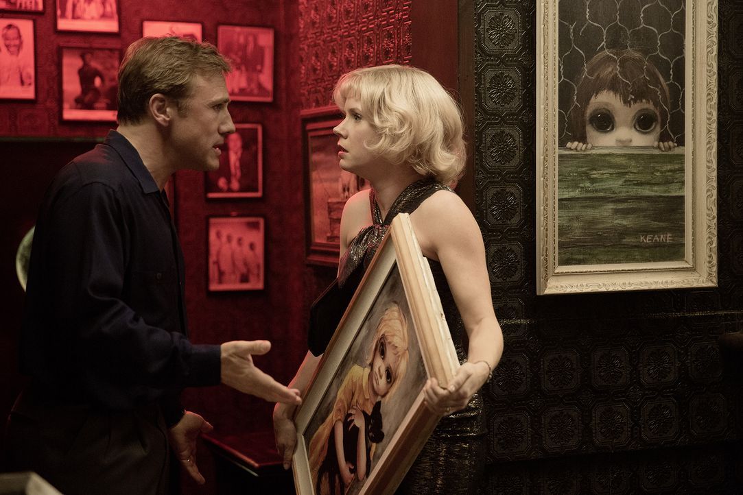 Walter Keane (Christoph Waltz, l.); Margaret Keane (Amy Adams, r.) - Bildquelle: 2014 The Weinstein Company. Alle Rechte vorbehalten