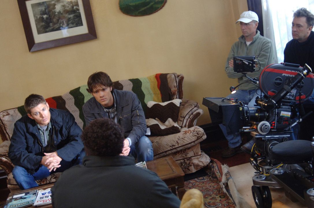 Dreharbeiten zu "Supernatural" - Episode "Zu Hause" ... - Bildquelle: Warner Bros. Television