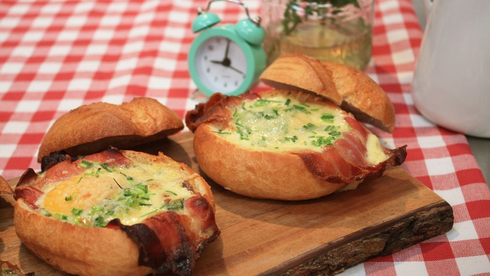 Gebackenes Ei Im Brotchen Rezept Aus Enie Backt