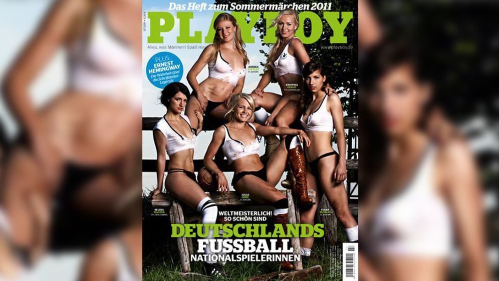 Sportlerinnen im playboy