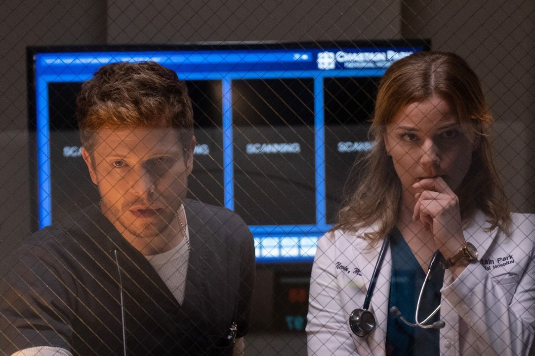 Dr. Conrad Hawkins (Matt Czuchry, l.); Nicolette Nevin (Emily VanCamp, r.) - Bildquelle: 2018-2019 Twentieth Century Fox Film Corporation. All rights reserved.