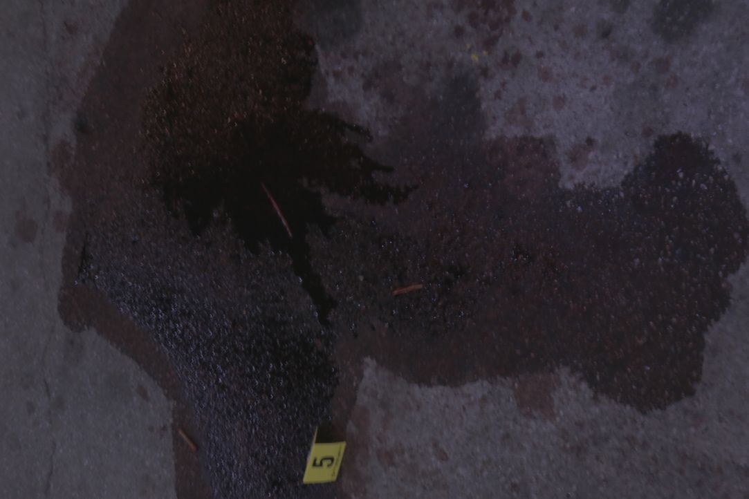Verraten die Blutspuren am Tatort Ermittler Lt. Joe Kenda und seinem Team erste Hinweise auf den Mörder? - Bildquelle: Jupiter Entertainment