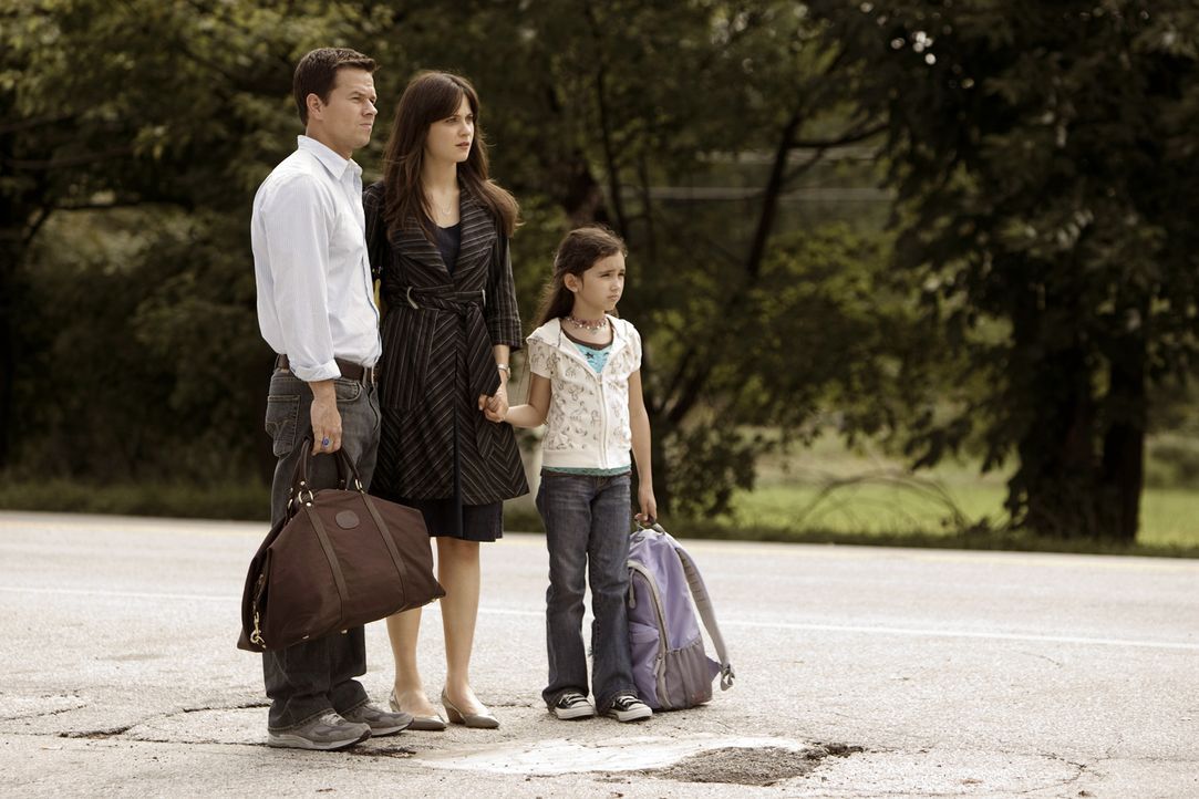 Es gibt kein Entkommen: (v.l.n.r.) Elliot (Mark Wahlberg), Alma (Zooey Deschanel) und Jess (Ashlyn Sanchez) ... - Bildquelle: 20th Century Fox