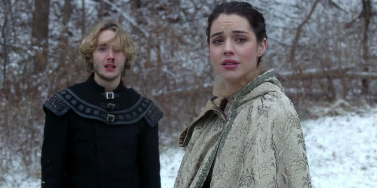 Mary und Francis im Schnee - Bildquelle: 2014 The CW Network. All Rights Reserved.