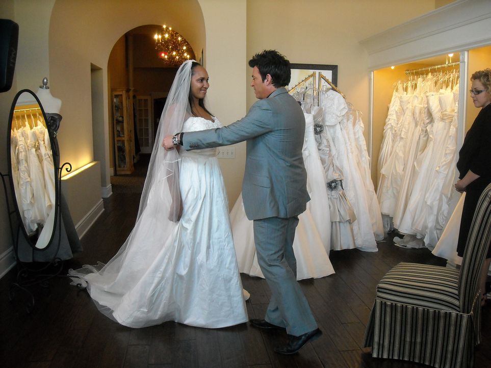 Das Kleid, die Tischdeko, die Torte: Jede Braut weiß ganz genau, wie ihr Hochzeitstag aussehen soll. In nur drei Wochen vor dem Ja-Wort hilft David... - Bildquelle: 2011 PilgrimStudios