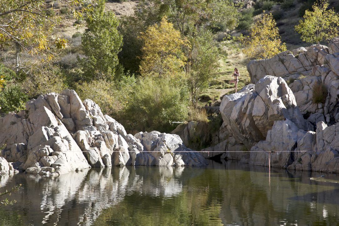 Die "Deep Creek Hot Springs" in San Bernardino in Kalifornien sind naturbelassene Thermalquellen, in denen es sich wunderbar entspannen lässt ... - Bildquelle: 2017,The Travel Channel, L.L.C. All Rights Reserved