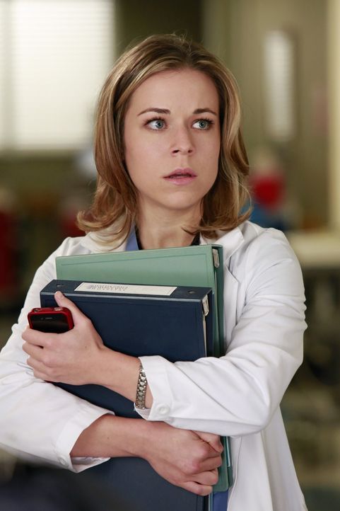Kann nicht glauben, dass sie von Meredith gezwungen wird, Telefondienst zu machen: Heather (Tina Majorino) ... - Bildquelle: ABC Studios