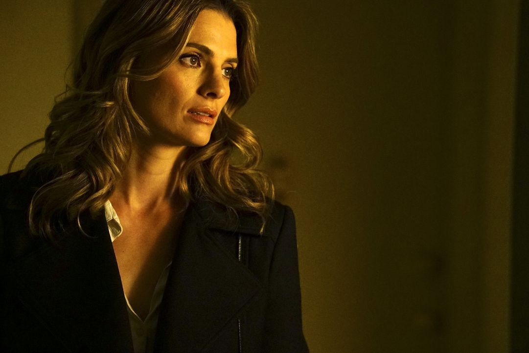 Macht sich Sorgen um ihren Mann, der in ernster Gefahr scheint: Kate (Stana Katic) ... - Bildquelle: Richard Cartwright ABC Studios / Richard Cartwright