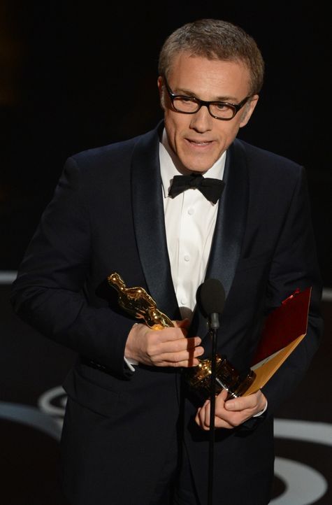 Christoph Waltz gewinnt Oscar als Bester Nebendarsteller - Bildquelle: AFP