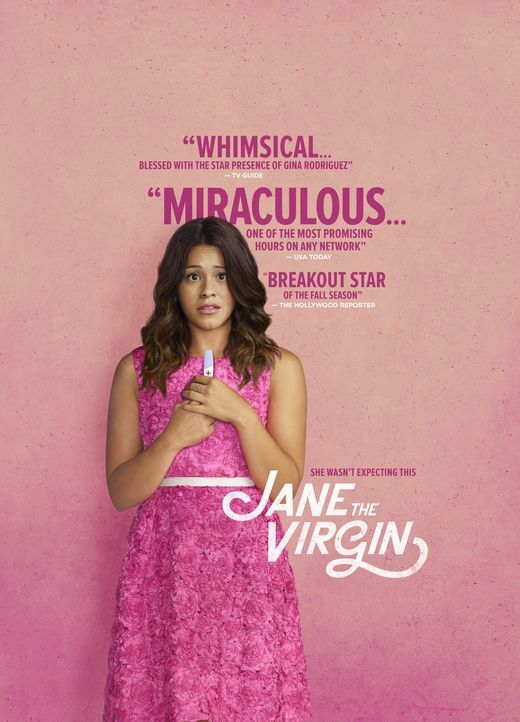 (1. Staffel) - JANE THE VIRGIN - Plakatmotiv - Bildquelle: 2014 The CW Network, LLC. All rights reserved.