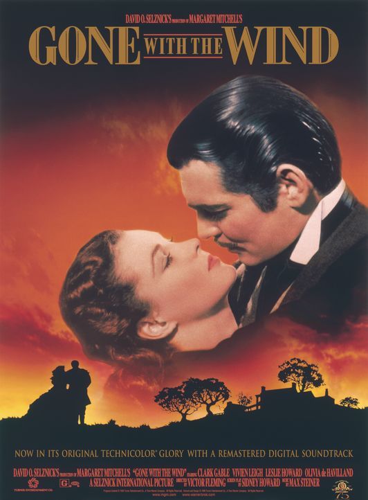 Vom Winde verweht - Plakat - Bildquelle: Metro-Goldwyn-Mayer (MGM)