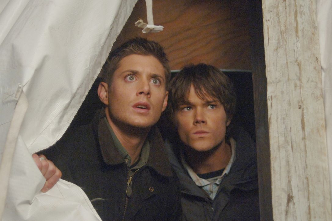 Versuchen unschuldige Menschen vor dem Tod zu retten: Sam (Jared Padalecki, r.) und Dean (Jensen Ackles, l.) ... - Bildquelle: Warner Bros. Television