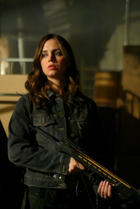 Faith (Eliza Dushku) soll Wesley helfen, Angelus lebend zu fangen ... - Bildquelle: The WB Television Network