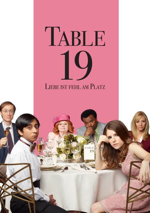 Table 19 - Liebe ist fehl am Platz - Artwork - Bildquelle: © 2017 Twentieth Century Fox Film Corporation.  All rights reserved.