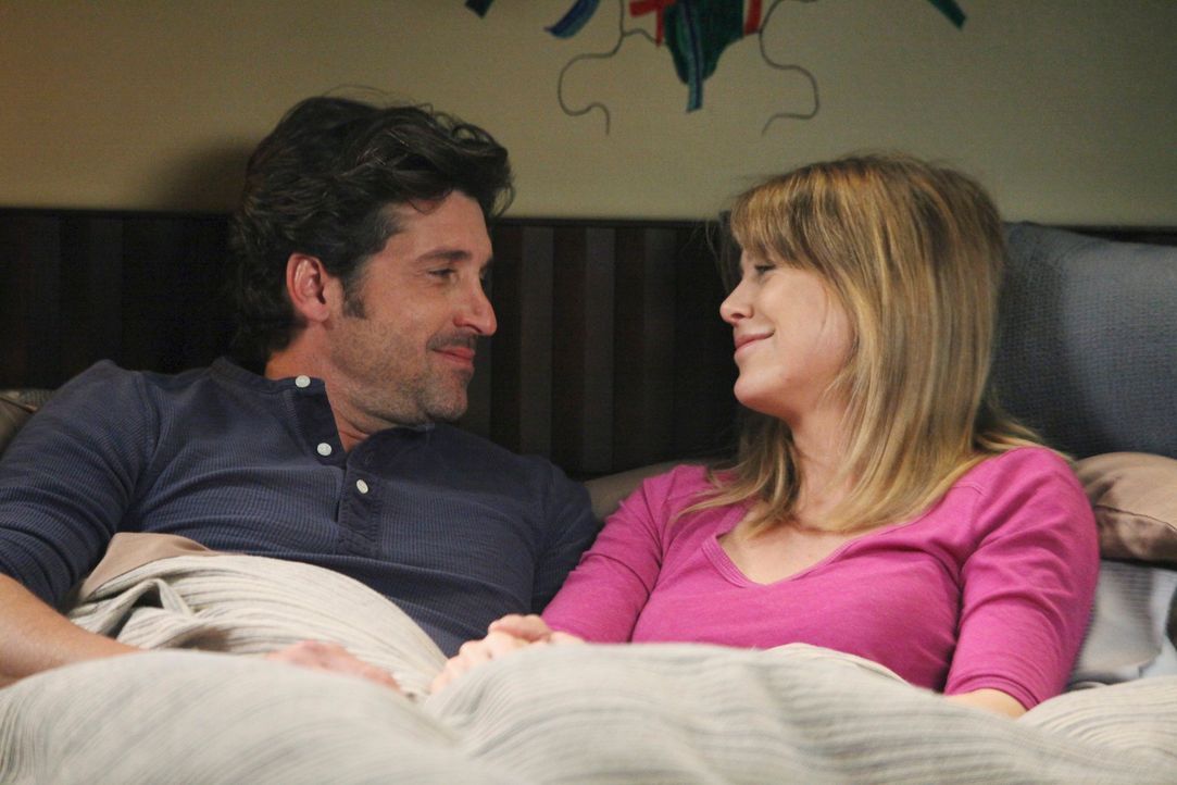 Wollen unbedingt ein Baby bekommen: Derek (Patrick Dempsey, l.) und Meredith (Ellen Pompeo, r.) ... - Bildquelle: ABC Studios