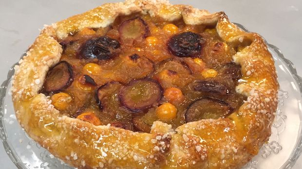 Crostata Mit Zwetschgen Und Physalis Enie Backt