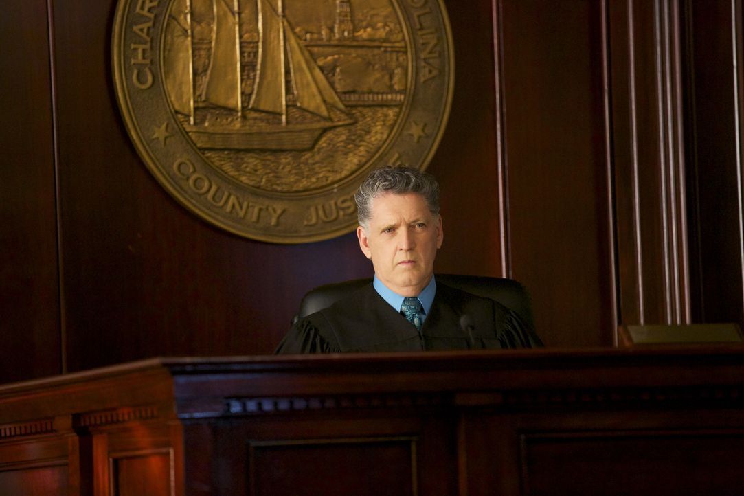 Während Richter Kruger (Harry Alexander) im Gericht für Gerechtigkeit sorgen will, trifft Terry eine Entscheidung, um seinen Kopf aus der Schlinge z... - Bildquelle: 2013 CBS BROADCASTING INC. ALL RIGHTS RESERVED.