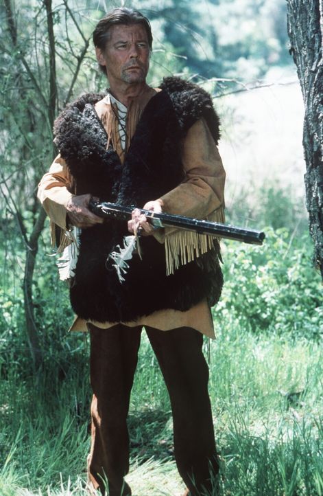 Auf Trophäenjagd: Der skrupellose Trapper (Jan-Michael Vincent) rückt Jeremiahs geliebten Bären auf den Pelz ... - Bildquelle: Miracle Entertainment