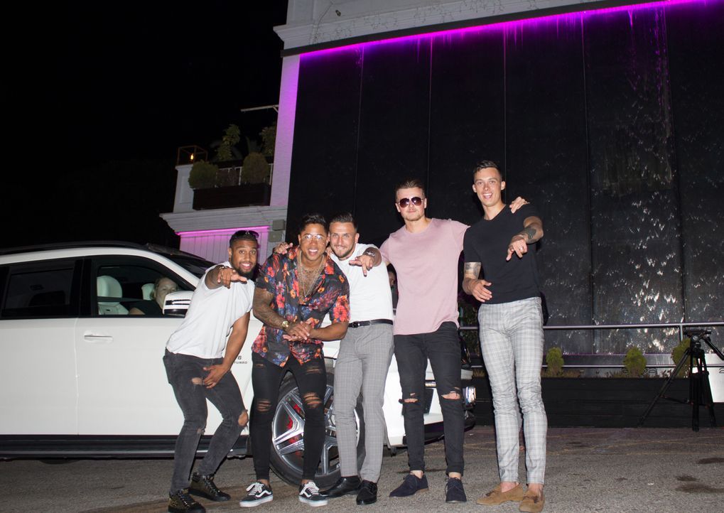 (v.l.n.r.) Marco; Liam; Ryan; Lawrence; Craig - Bildquelle: Twofour