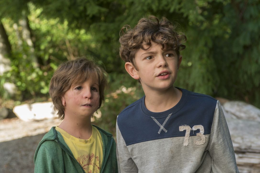 Auggie (Jacob Tremblay, l.); Jack Will (Noah Jupe, r.) - Bildquelle: Dale Robinette Studiocanal GmbH / Dale Robinette