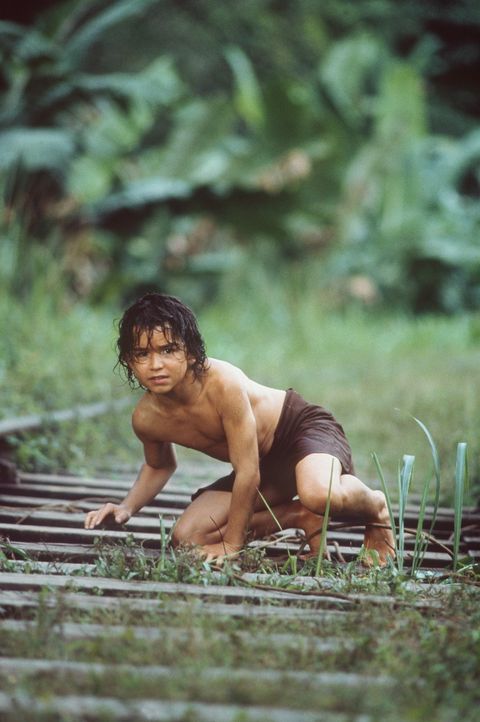 Als der kleine Mowgli (James Williams) zum ersten Mal in Kontakt mit der Zivilisation und anderen Menschen kommt, droht ihm große Gefahr: Der Engl - Bildquelle: MDP WORLDWIDE