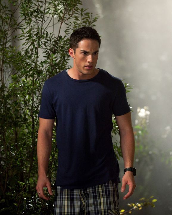 Macht eine schockierende Entdeckung in den Wäldern: Tyler Lockwood (Michael Trevino)... - Bildquelle: Warner Brothers