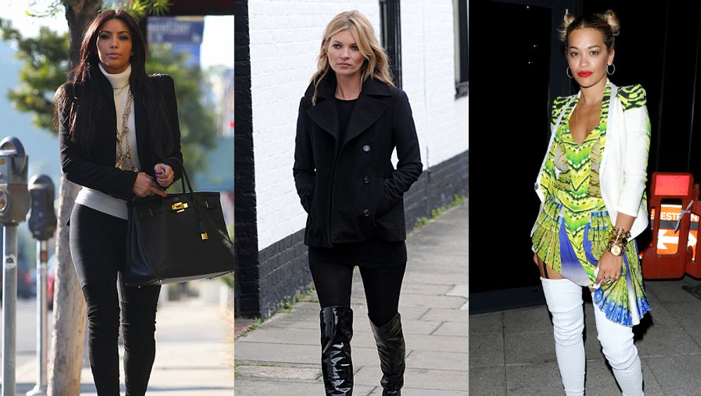 Overknee Stiefel Den Schuh Trend Herbstlich Stylen