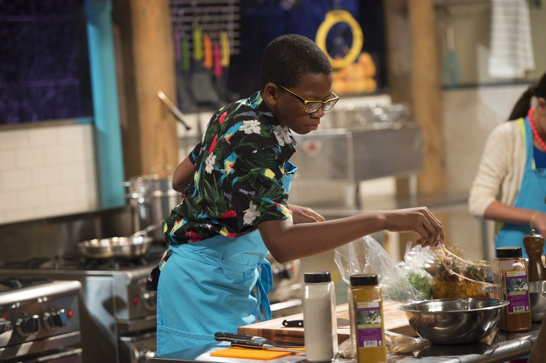 Wird der elfjährige Marcus aus Manhattan die erste Runde überstehen? - Bildquelle: Scott Gries 2015, Television Food Network, G.P. All Rights Reserved