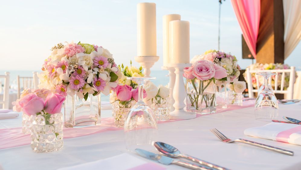 Blumen Im Glas Tischdeko Hochzeit