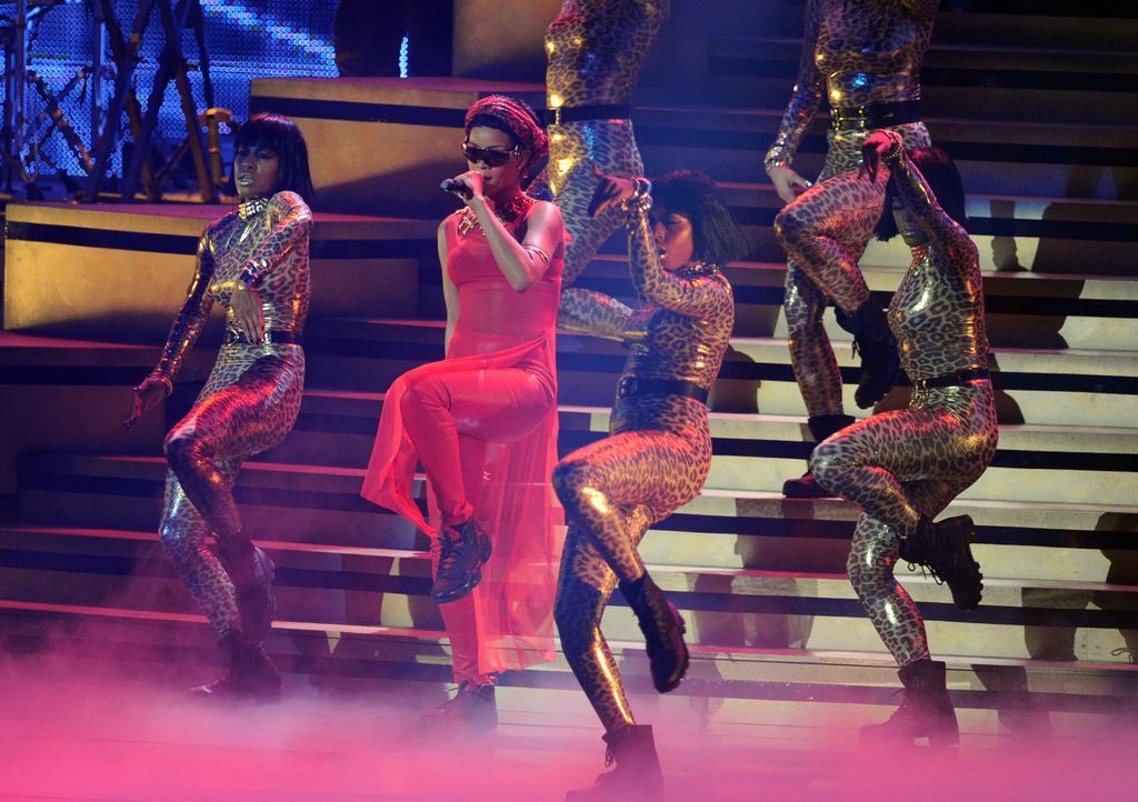 Rihannas Show bei den MTV Video Music Awards - Bildquelle: AFP