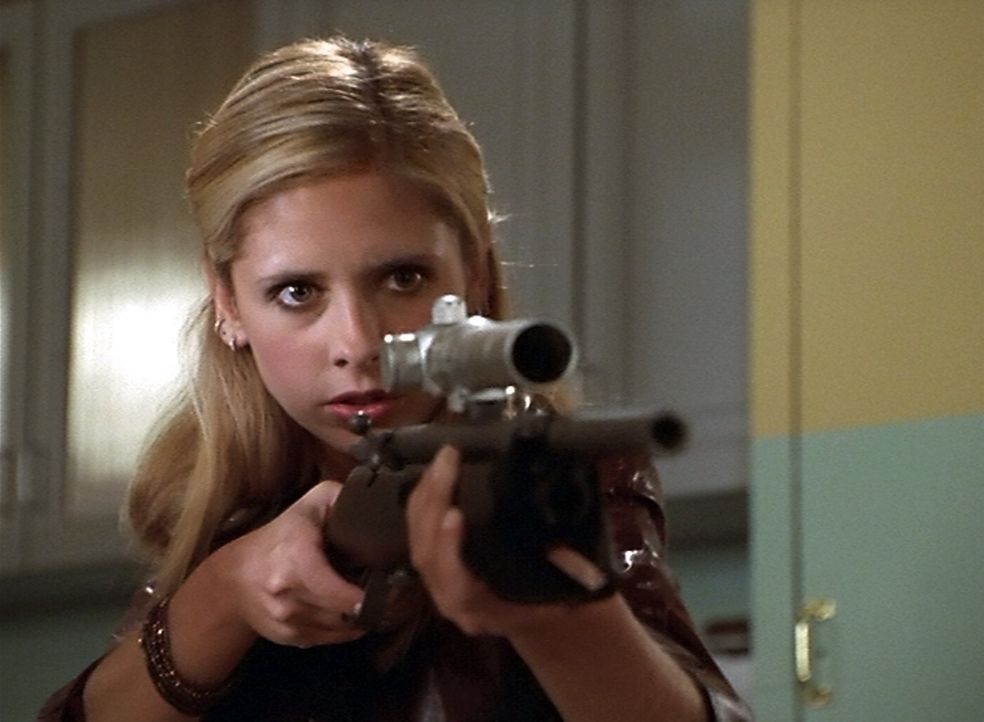 Mit ihr sollte man sich besser nicht anlegen: Vampirjägerin Buffy (Sarah Michelle Gellar) - Bildquelle: (2000) Twentieth Century Fox Film Corporation.