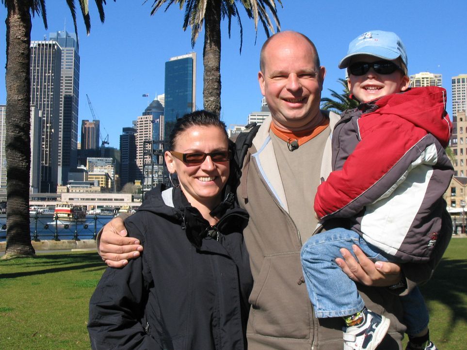 Für Mike (38), und Peggy (33) geht ein Traum in Erfüllung: Gemeinsam mit Sohn Theo (3) wandern sie im August nach Australien aus. In Leipzig fühl... - Bildquelle: kabel eins