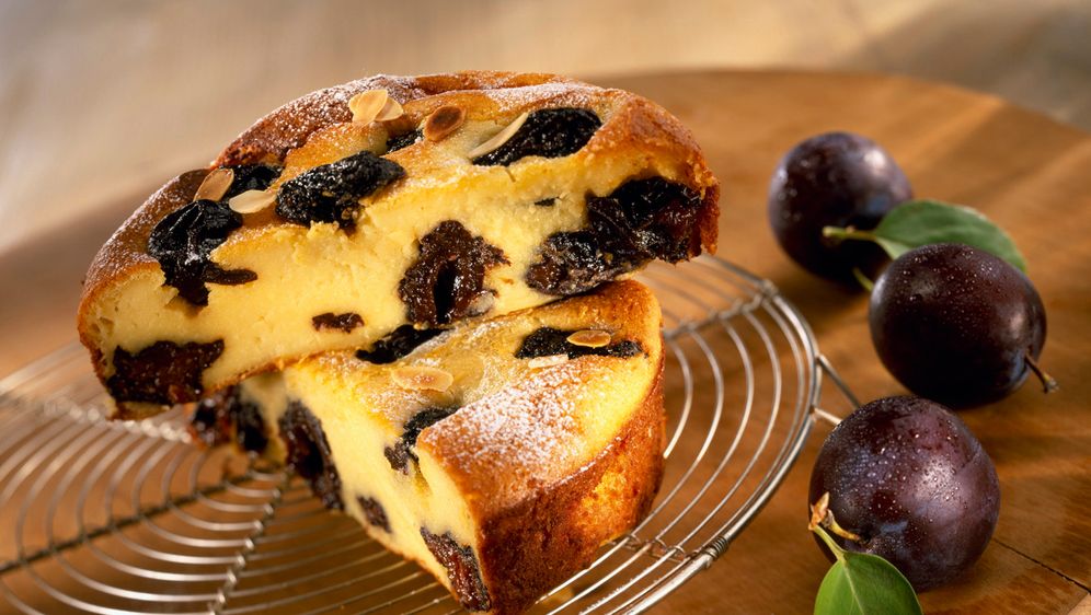 Bretonischer Pflaumenkuchen mit Schwarztee: Rezept