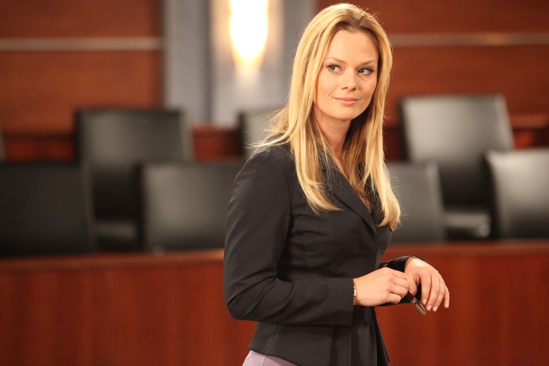 Kims (Kate Levering) aktueller Fall ist alles andere als einfach. Gibt es trotzdem eine Chance für ihren Klienten? - Bildquelle: 2012 Sony Pictures Television Inc. All Rights Reserved.